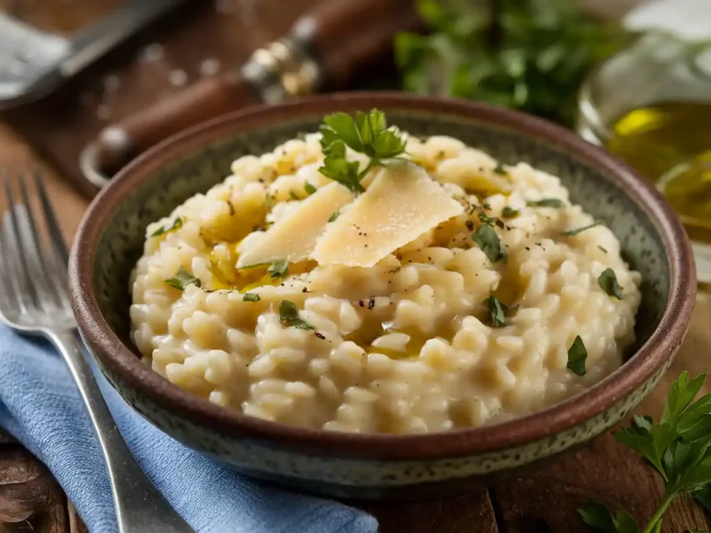 What kind of rice is eaten in Mediterranean