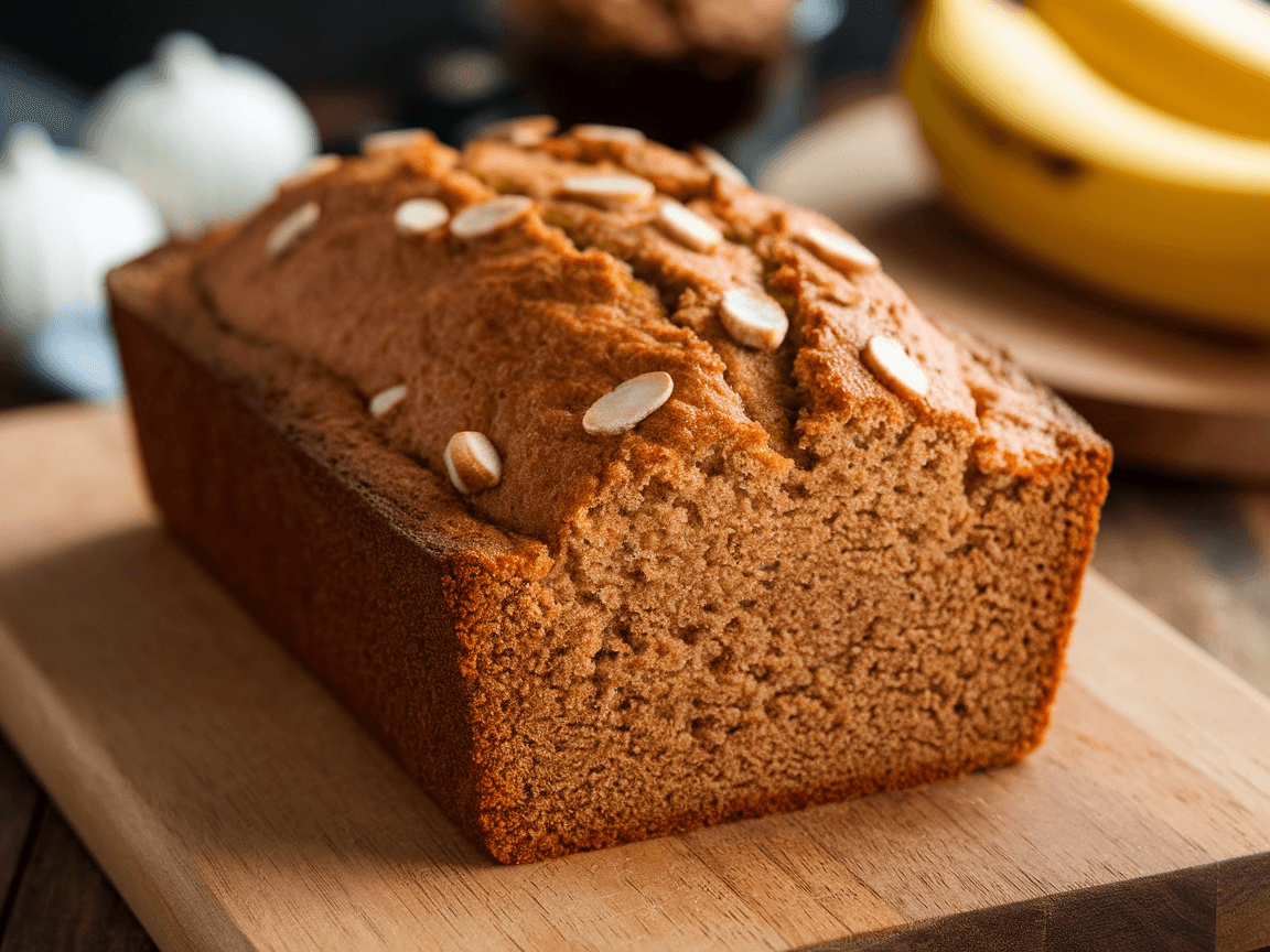 Flourless Banana Bread Loaf