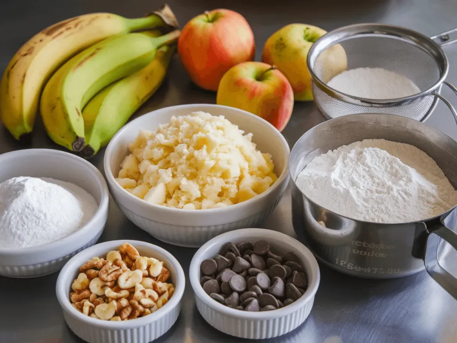 banana apple bread