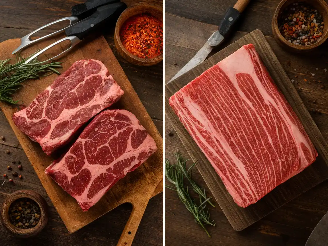 Country-style beef ribs vs. short ribs