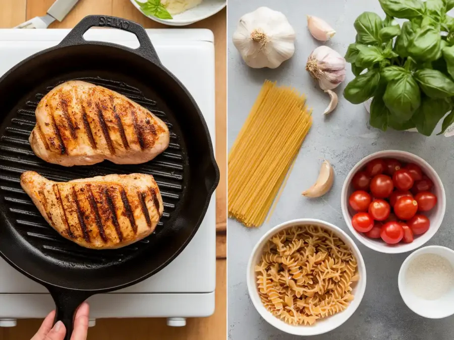 Do pasta and chicken go together?