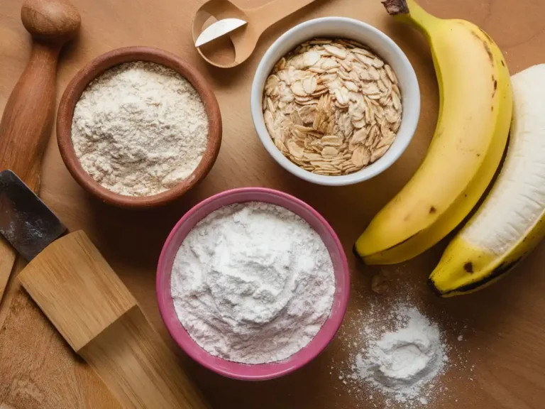 Flour substitutes for banana bread