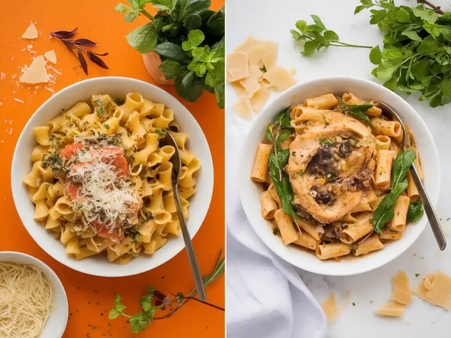 Do pasta and chicken go together?