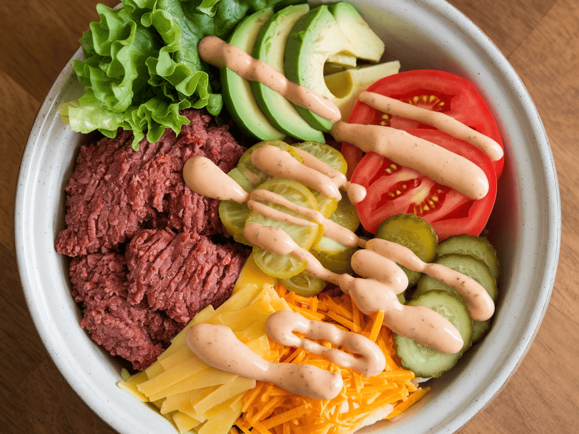 Burger Bowl Recipe